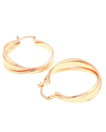 Gold Plated Hoop Earrings