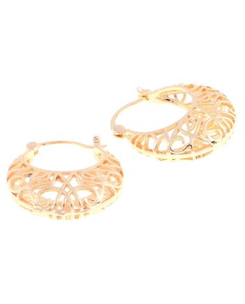 Gold Plated Hoop Earrings
