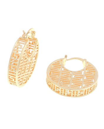 Plated Hoop Earrings