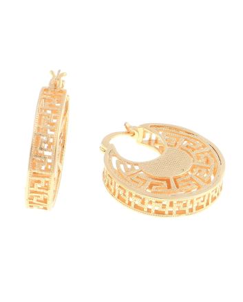 Plated Hoop Earrings