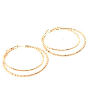 Gold Plated Hoop Earrings