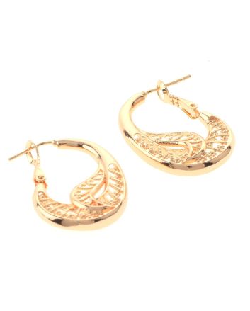 Gold Plated Hoop Earrings