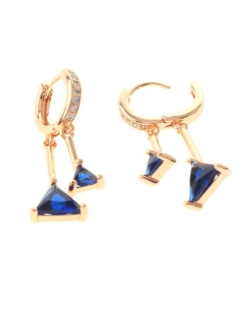 Gold Plated Dangle Earrings