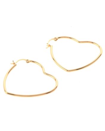 Gold Plated Hoop Earrings