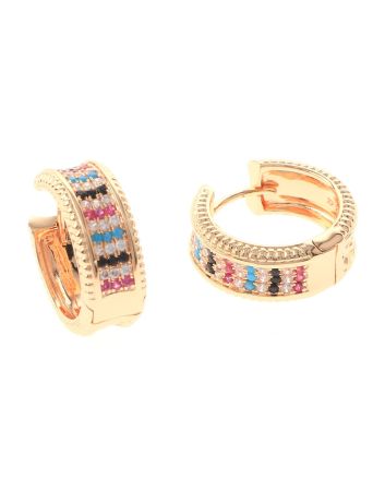 Gold Plated Hoop Earrings