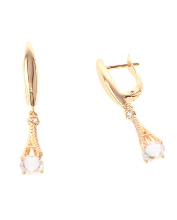 Gold Plated Dangle Earrings