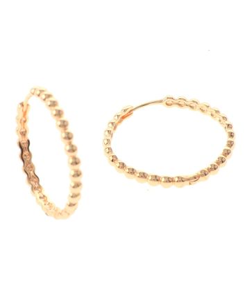 Gold Plated Hoop Earrings