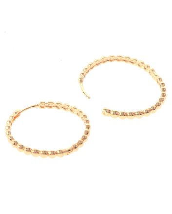 Gold Plated Hoop Earrings