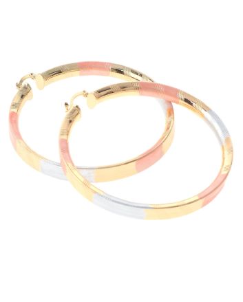 Gold Plated Hoop Earrings