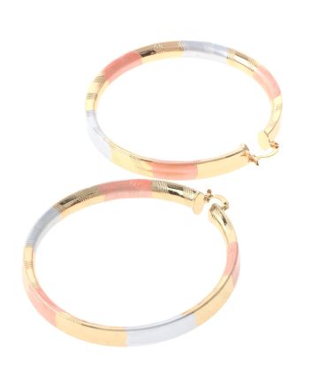 Gold Plated Hoop Earrings