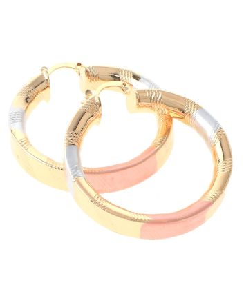Gold Plated Hoop Earrings