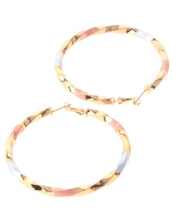 Gold Plated Hoop Earrings