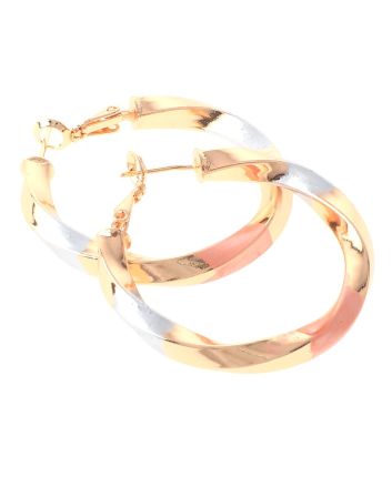 Gold Plated Hoop Earrings