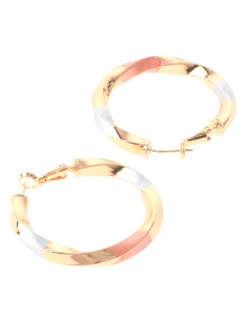 Gold Plated Hoop Earrings