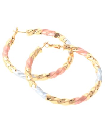 Gold Plated Hoop Earrings