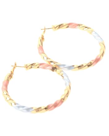 Gold Plated Hoop Earrings