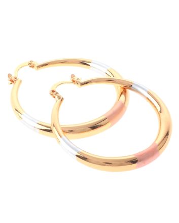 Gold Plated Hoop Earrings