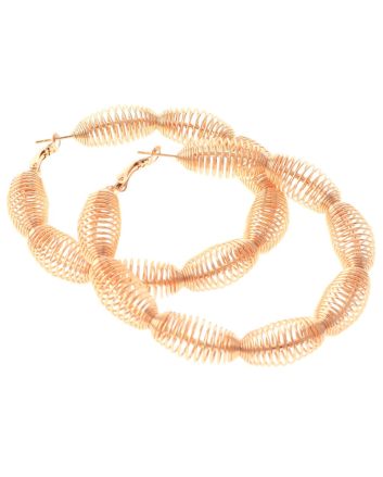 Gold Plated Hoop Earrings