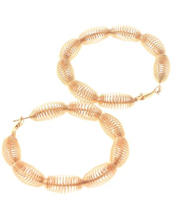 Gold Plated Hoop Earrings