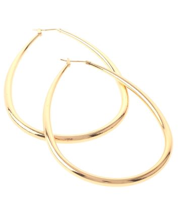 Gold Plated Hoop Earrings