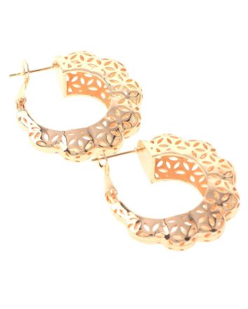 Gold Plated Hoop Earrings