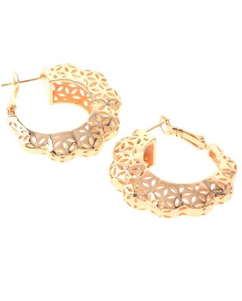 Gold Plated Hoop Earrings
