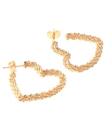 Gold Plated Hoop Earrings