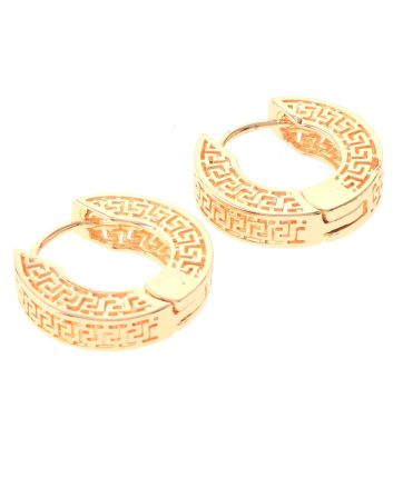 Gold Plated Hoop Earrings