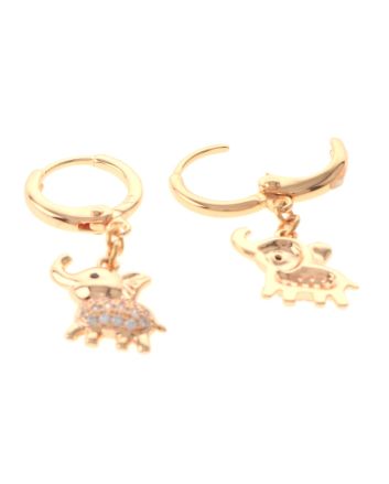 Gold Plated Drop Earrings