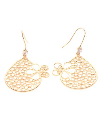 Gold Plated Hook Earrings
