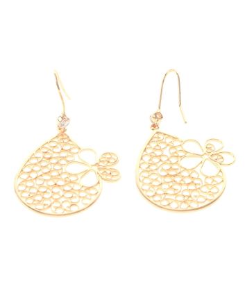 Gold Plated Hook Earrings