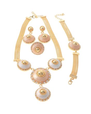 Gold Plated Necklace Set