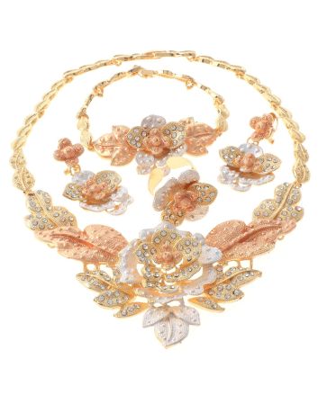 Gold Plated Necklace Set