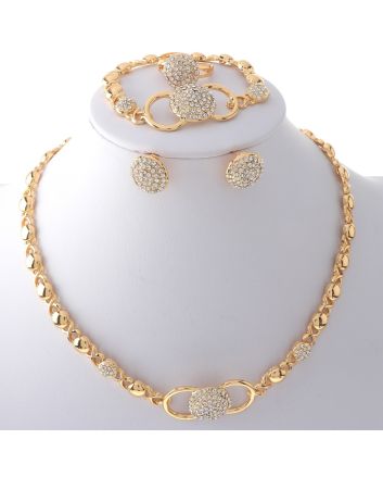 Gold Plated Necklace Set
