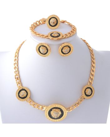 Gold Plated Necklace Set