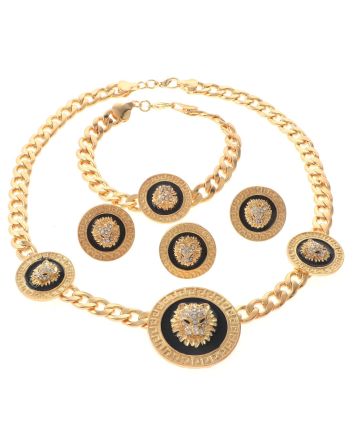Gold Plated Necklace Set