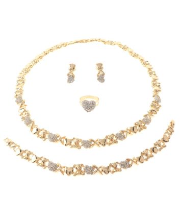 Gold Plated Necklace Set