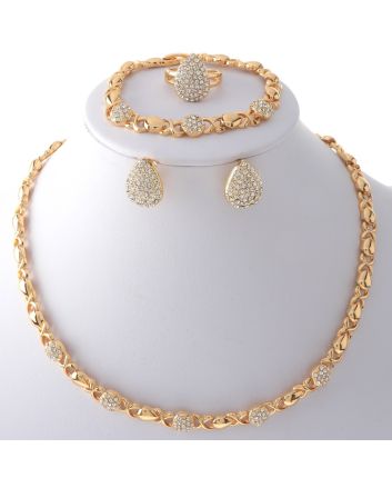 Gold Plated Necklace Set