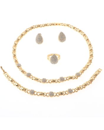 Gold Plated Necklace Set