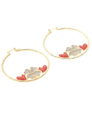 Gold Plated Hoop Earrings