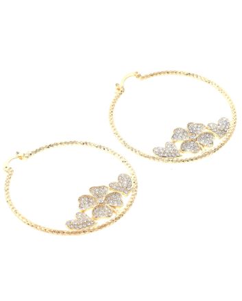 Gold Plated Hoop Earrings