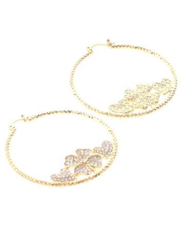 Gold Plated Hoop Earrings