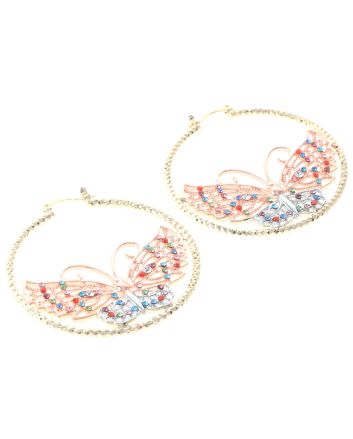 Gold Plated Hoop Earrings