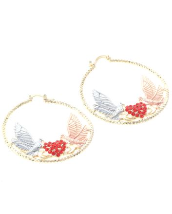 Gold Plated Hoop Earrings