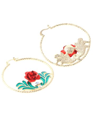 Gold Plated Hoop Earrings