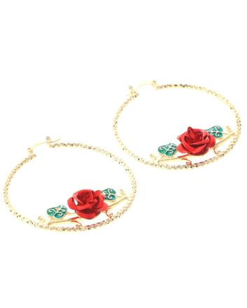 Gold Plated Hoop Earrings