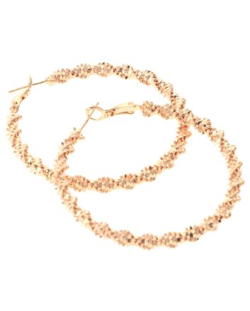 Gold Plated Hoop Earrings