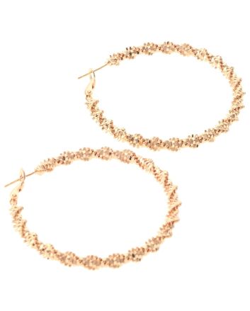 Gold Plated Hoop Earrings