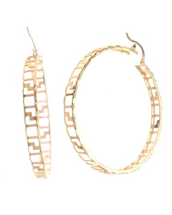 Gold Plated Hoop Earrings