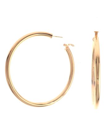 Gold Plated Hoop Earrings